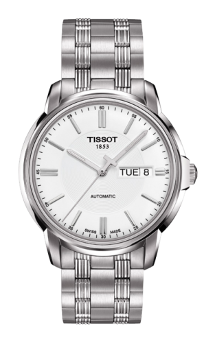 Tissot Automatics III Paslanmaz Çelik / Gümüş / Bilezik 39mm, referans T065.430.11.031.00