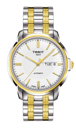 Tissot Automatics III Two Tone 39mm, referans T065.430.22.031.00