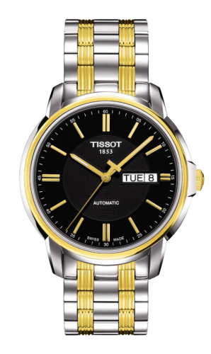 Tissot Automatics III Two Tone Siyah 39mm, referans T065.430.22.051.00