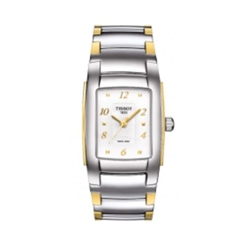 Tissot T-10 Paslanmaz Çelik / PVD Altın / Beyaz, referans T073.310.22.017.00