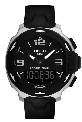T-Race Touch Paslanmaz Çelik / Siyah