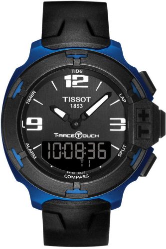 T-Race Touch Aluminium / Mavi 42 mm
