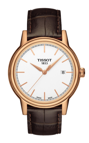 Carson Quartz 40 Pembe Altın PVD / Beyaz / Kayış