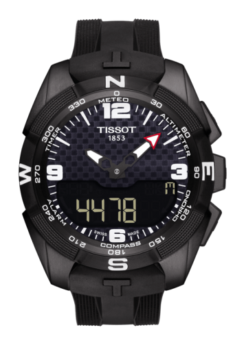 Tissot T-Touch Expert Solar PVD / Kauçuk 45mm, referans T091.420.47.057.01