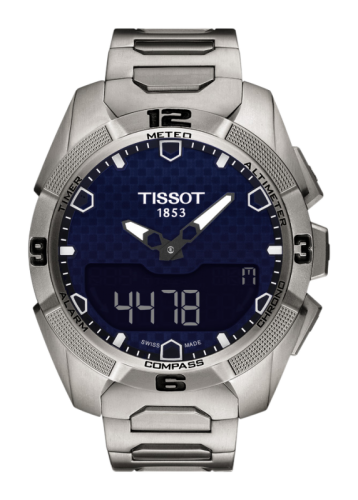 Tissot T-Touch Expert Solar Ti/Ti Mavi 45mm, referans T091.420.44.041.00