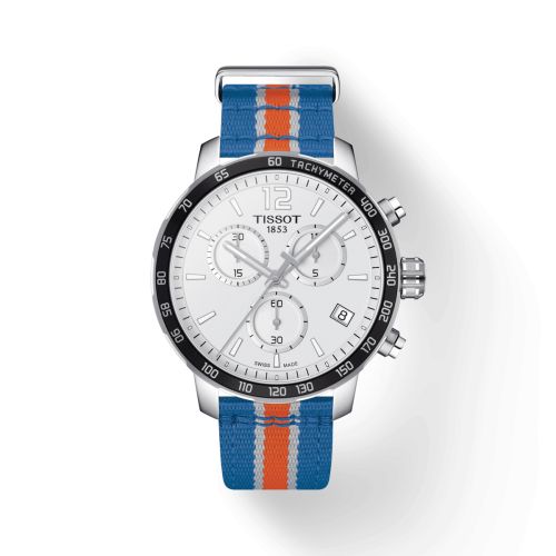 Tissot Quickster Chronograph New York Knicks, referans T095.417.17.037.06
