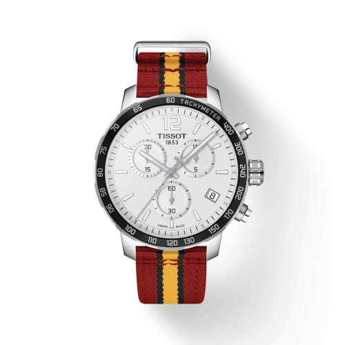 Tissot Quickster Chronograph Miami Heat 42mm, referans T095.417.17.037.08