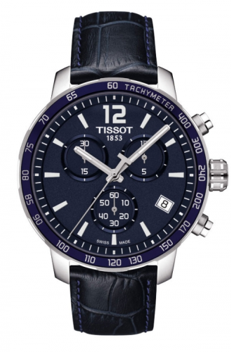 Quickster Chronograph Paslanmaz Çelik / Mavi