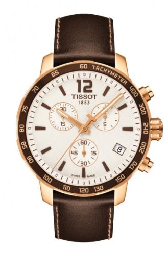 Quickster Chronograph Gül PVD / Gümüş