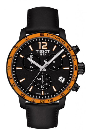 Quickster Chronograph PVD / Turuncu