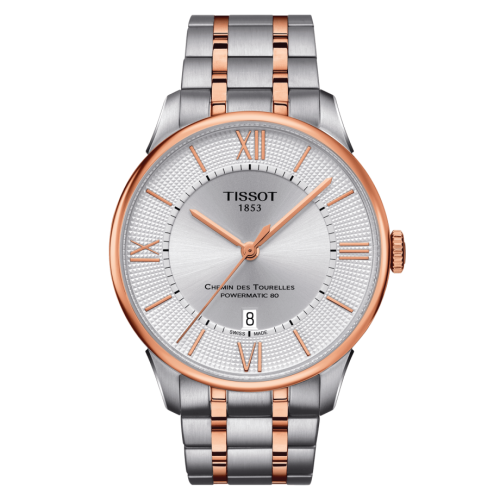Chemin Des Tourelles Powermatic 80 42 Paslanmaz Çelik - Pembe Altın / Gümüş