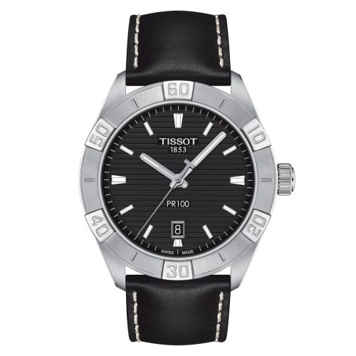 Tissot PR 100 Sport Gent Paslanmaz Çelik / Siyah 42mm, referans T101.610.16.051.00