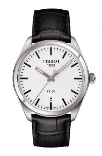 Tissot PR 100 Quartz 39 Paslanmaz Çelik / Gümüş / Kayış, referans T101.410.16.031.00