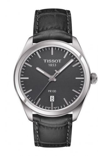 Tissot PR 100 Quartz 39 Paslanmaz Çelik / Gri / Kayış, referans T101.410.16.441.00