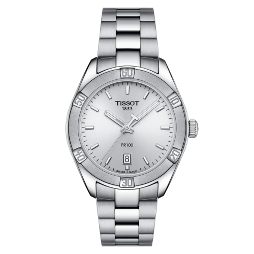Tissot PR 100 Sport Chic 36 Paslanmaz Çelik / Gümüş / Bilezik, referans T101.910.11.031.00