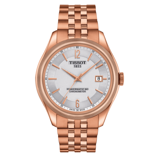 Ballade Powermatic 80 41 Pembe Altın PVD / Gümüş / Bilezik 39 mm