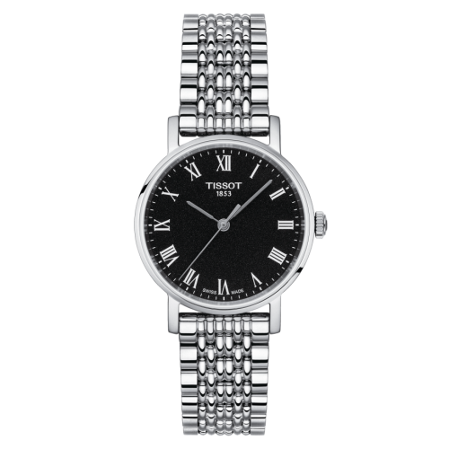 Tissot Everytime Small Paslanmaz Çelik / Siyah / Bilezik 30mm, referans T109.210.11.053.00