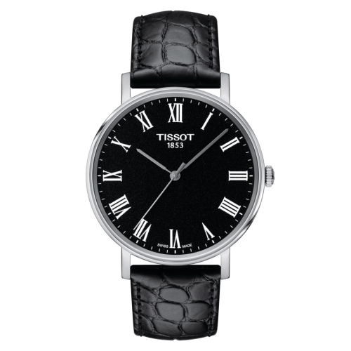 Tissot Everytime Medium Paslanmaz Çelik / Siyah / Kayış 38mm, referans T109.410.16.053.00
