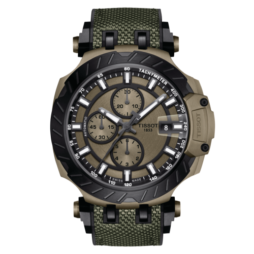 Tissot T-race Automatic Chronograph Yeşil 48.8 mm