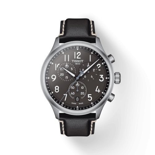 Chrono XL Classic Paslanmaz Çelik / Anthracite 45 mm