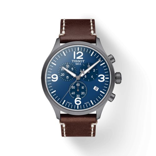 Chrono XL Gri PVD / Mavi 45 mm