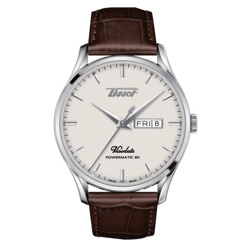 Visodate Powermatic 80 Paslanmaz Çelik / Gümüş / Kayış 42 mm