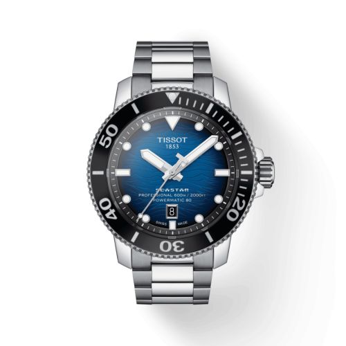 Tissot Seastar 2000 Professional Paslanmaz Çelik / Mavi / Bilezik 46mm, referans T120.607.11.041.01