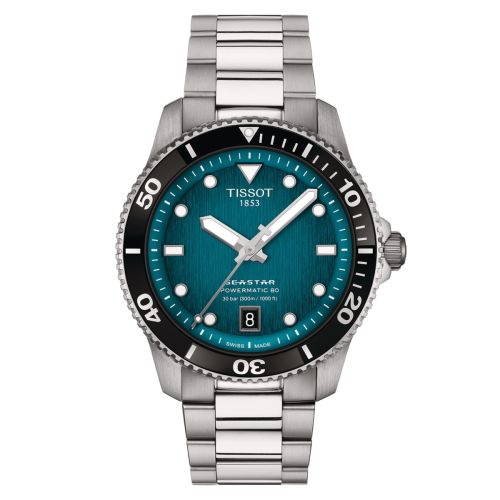 Tissot Seastar 1000 Powermatic 80 40 Paslanmaz Çelik / Mavi / Bilezik, referans T120.807.11.091.00