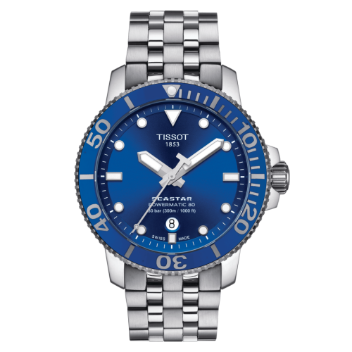 Seastar 1000 Powermatic 80 43 Paslanmaz Çelik / Mavi / Bilezik