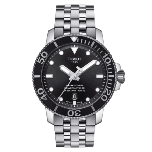 Seastar 1000 Powermatic 80 43 Paslanmaz Çelik / Siyah / Bilezik