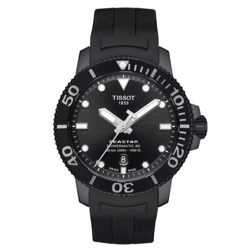 Seastar 1000 Powermatic 80 43 PVD / Siyah / Kauçuk