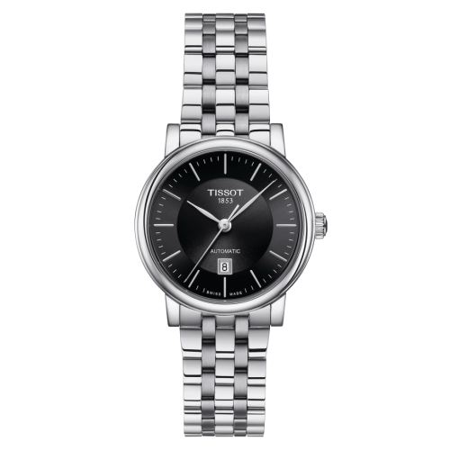 Carson Premium Automatic 30 Paslanmaz Çelik / Siyah / Bilezik