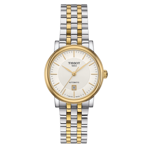 Carson Premium Automatic 30 Paslanmaz Çelik - Sarı Altın / Gümüş / Bilezik