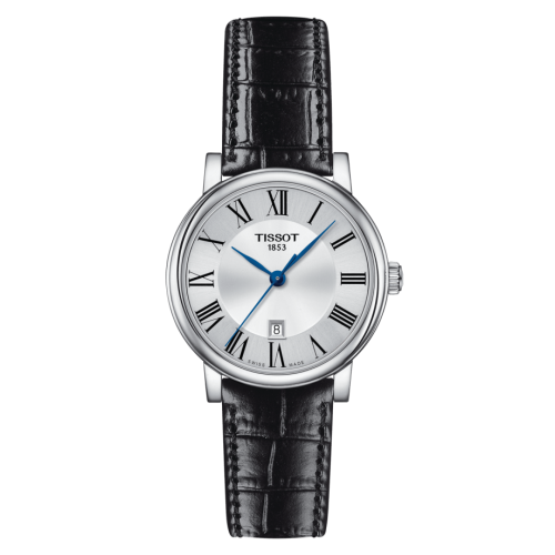 Carson Premium Quartz 30 Paslanmaz Çelik / Gümüş / Kayış