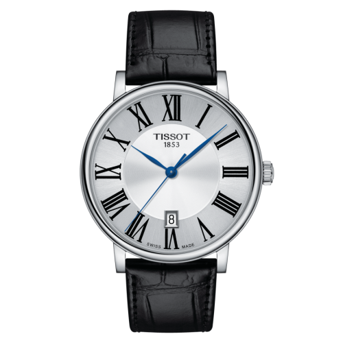 Tissot Carson Premium Quartz 40 Stainless Steel / Silver / Strap, reference T122.410.16.033.00