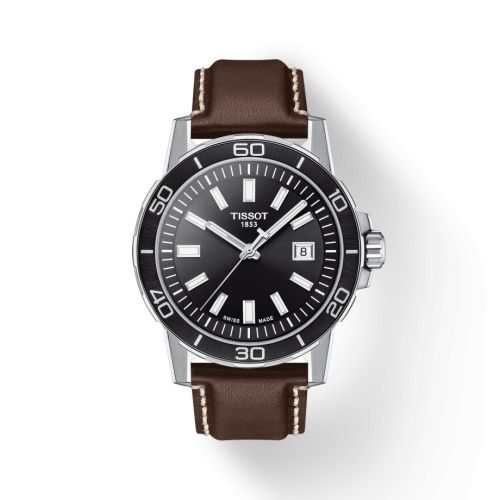 Supersport Paslanmaz Çelik / Siyah 44 mm