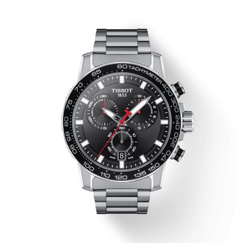 Tissot Supersport Chrono Paslanmaz Çelik / Siyah / Bilezik 45.5mm, referans T125.617.11.051.00