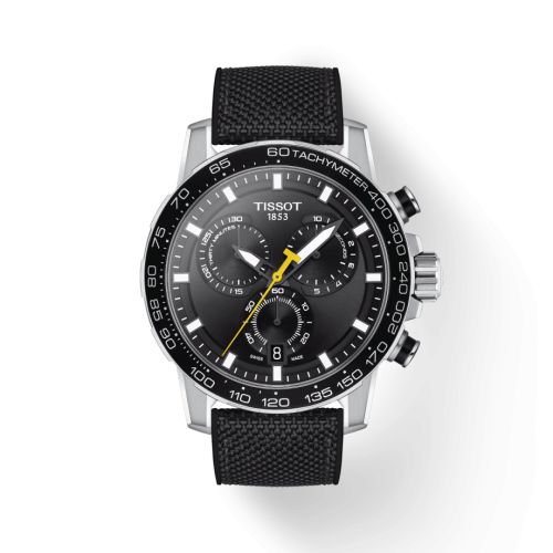 Tissot Supersport Chrono Paslanmaz Çelik / Siyah 45.5mm, referans T125.617.17.051.02