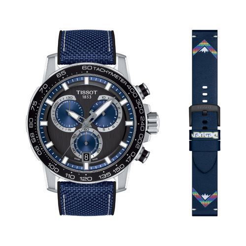 Tissot Supersport Chrono Paslanmaz Çelik / Denver Nuggets 2023 NBA Champions 45.5mm, referans T125.617.17.051.03A