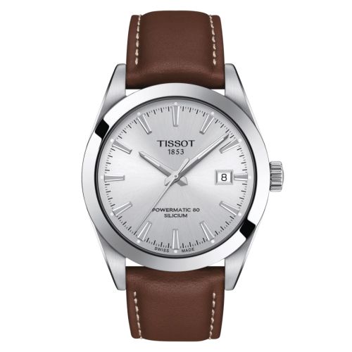 Tissot Gentleman Powermatic Paslanmaz Çelik / Gümüş / Kayış 40mm, referans T127.407.16.031.00