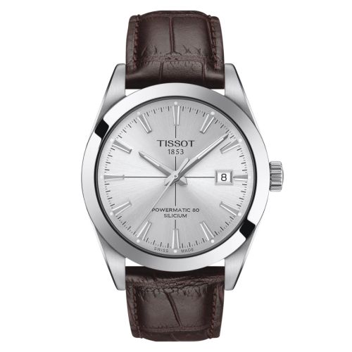 Tissot Gentleman Powermatic Paslanmaz Çelik / Gümüş / Kayış 40mm, referans T127.407.16.031.01
