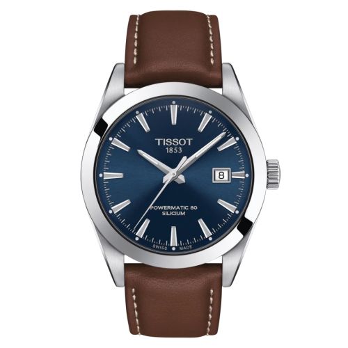 Tissot Gentleman Powermatic Paslanmaz Çelik / Mavi / Kayış 40mm, referans T127.407.16.041.00