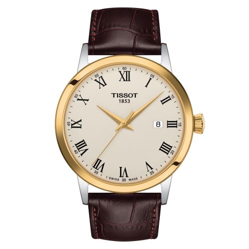 Dream Quartz 42 Paslanmaz Çelik - Sarı Altın / Ivory
