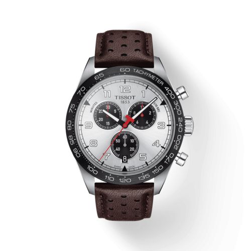 PRS 516 Quartz Chronograph Paslanmaz Çelik / Gümüş 45 mm