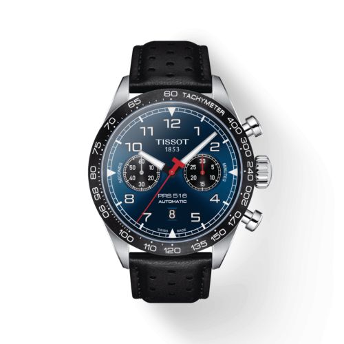 PRS 516 Automatic Chronograph 45 Paslanmaz Çelik / Mavi