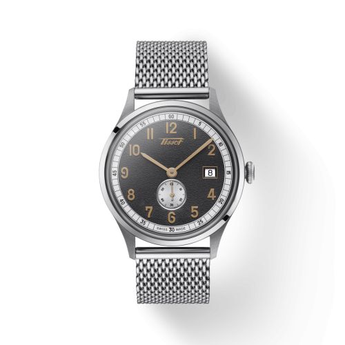Tissot Heritage 1938 Small Second Paslanmaz Çelik / Siyah / Milanese, referans T142.428.11.082.00