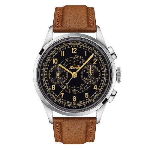 Tissot Telemeter 1938 Chronograph Paslanmaz Çelik / Siyah 42mm, referans T142.462.16.052.00