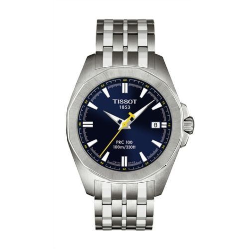 PRC 100 Quartz 41.3 Paslanmaz Çelik / Mavi / Bilezik