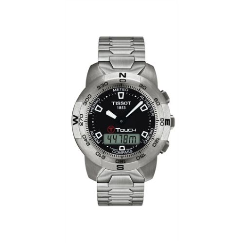 Tissot T-Touch Paslanmaz Çelik / Siyah / Bilezik, referans T33.1.588.51
