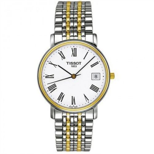 Desire Quartz 34 Paslanmaz Çelik / Sarı Altın PVD / Beyaz / Bilezik